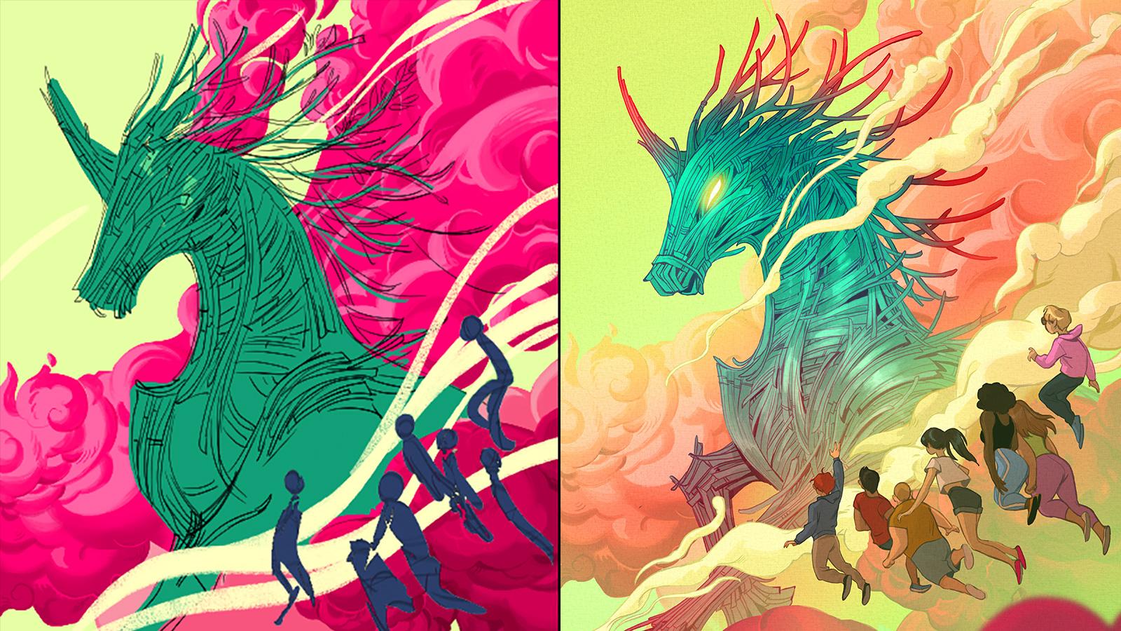 Disney artist Mingjue Helen Chen on making the current year’s poster for Europe’s best boutique art conference/rave