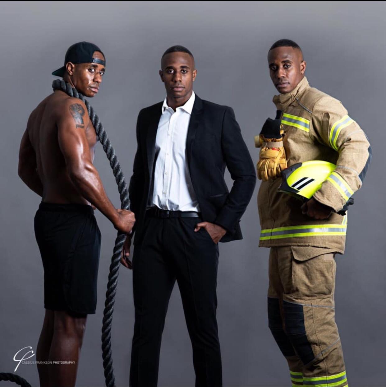 A firefighter by day Darren Placid is no stranger to the fitness world.