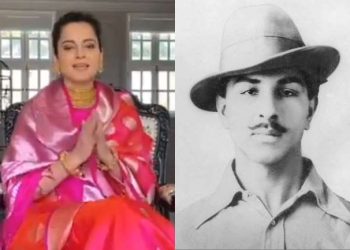 Kangana Ranaut tribute to Sardar Bhagat Singh on his birthday