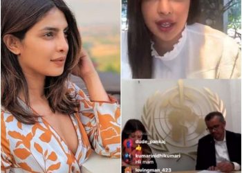 Priyanka Chopra live talk with the WHO Director General