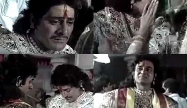 During the shoot, why Arjun cried