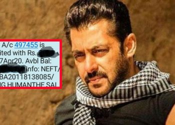 Salman khan gave financial help to daily wage earners
