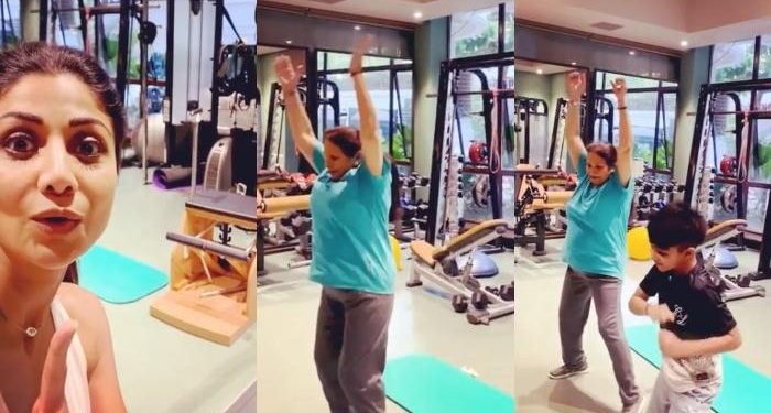 Shilpa Shetty’s 68-year-old mother-in-law stunned to see what workouts she did at GYM