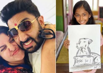 Abhishek Bachchan paid 1 lakh rupees for sketch made by Farah Khan’s daughter, director expressed happiness on internet