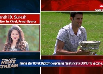 Kanthi D Suresh, Editor-in-Chief, Power Sportz recieves reply from Novak Djokovic