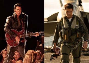 Baz Luhrmann’s ‘Elvis’ takes No. 1spot at the box office after a tie with ‘Top Gun: Maverick’
