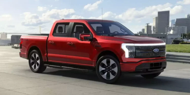 Ford seller doubles the cost of the F-150 Lightning electric pickup truck