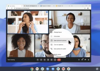 How does picture-in-picture mode work in Google Meet? How to turn this feature on?