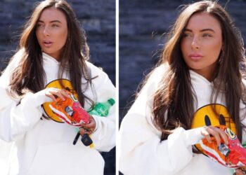 Shero Carroll is Seen Enjoying Some Junk Food While Showcasing a Trendy Street Style Look