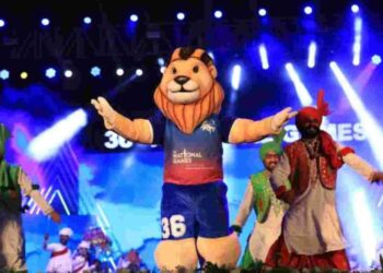 In Ahmedabad, the opening ceremony for National Games 2022 is lit up by music and culture