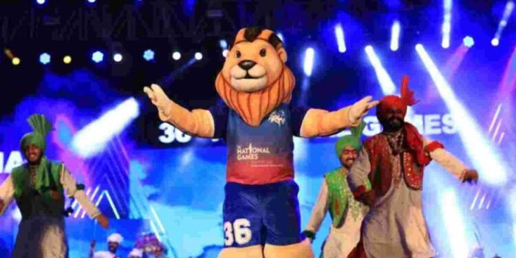 In Ahmedabad, the opening ceremony for National Games 2022 is lit up by music and culture