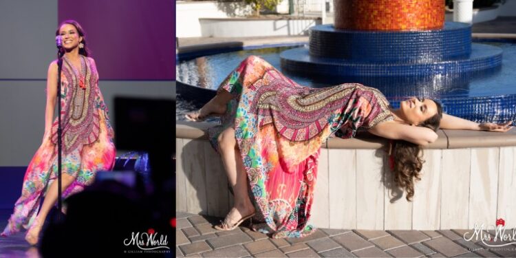 Dr. Patricia Celan wows in Manish Vaid at Mrs. World