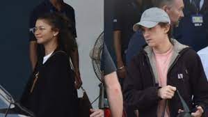 For the opening of Nita Ambani’s cultural center, Zendaya and Tom Holland fly into Mumbai together. Watch