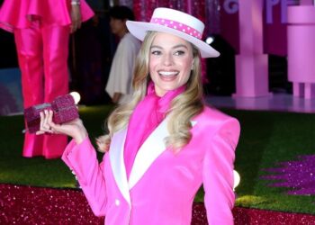 Even Though It’s Not Pink, Margot Robbie’s Most Recent Red Carpet Outfit Could Be The Most “Barbie” Yet
