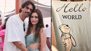 Arjun Rampal’s girlfriend Gabriella Demetriades gives birth to a second kid, making him a parent for the fourth time