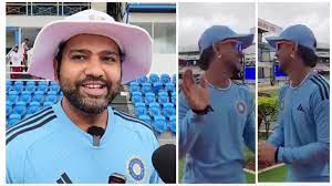 Before the second test against the WI, Rohit Sharma stings Ishan Kishan with, “Kya chahiye bhai?” – Watch