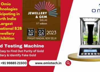 Omio Technologies participating in the Largest International B2B Jewellery Exhibition of North India