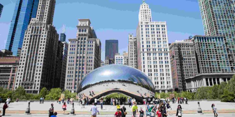 The Chicago area is in for a big change in temperatures following an unseasonably warm week