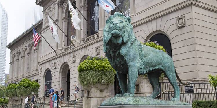 When is Free Visit Available for Illinois Residents at the Art Institute of Chicago in December?