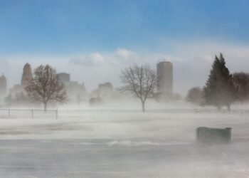 Sunday will bring cloudy, rainy weather, but warmer temperatures are on the way