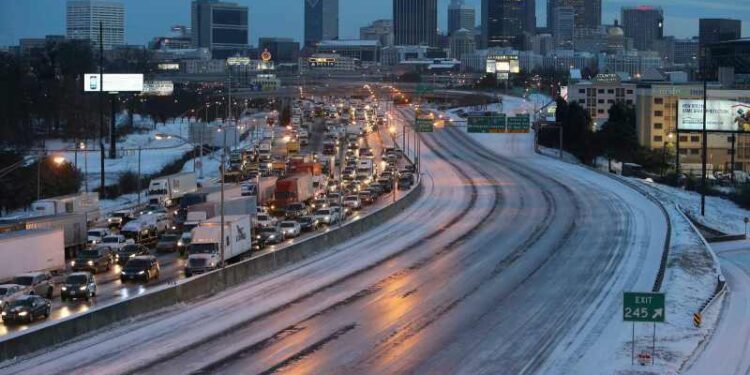 This is a possible depiction of the weekend storm system that is headed towards Chicago
