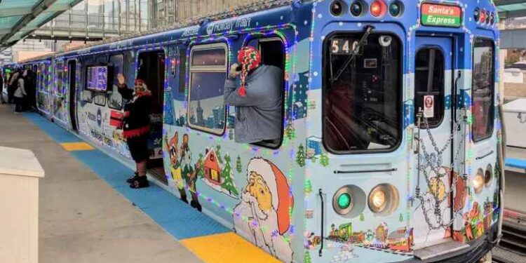 This is the CTA’s Holiday Train’s remaining schedule for 2023