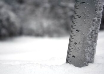 These are the most recent snowfall totals recorded in the Chicago region