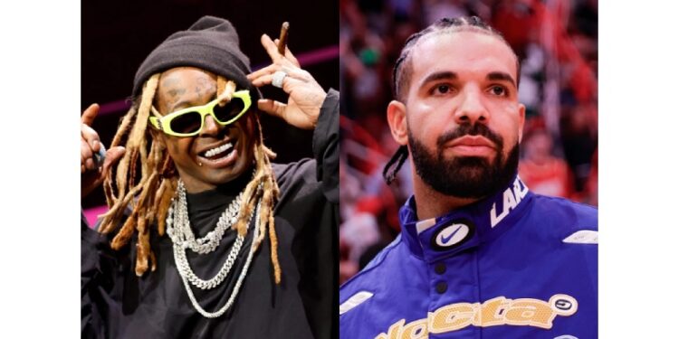 Lil Wayne & Drake Dominate TikTok Billboard Top 50 Chart with Viral Hit “She Will”