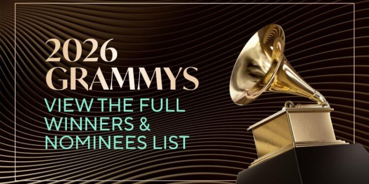 List of Grammys 2026 Winners