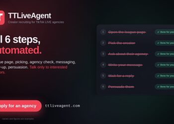 TT Live Agent Brings TikTok Agency Management into Focus as Creator Networks Seek More Organized Operations